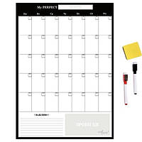 Магнитный Планер на месяц My Perfect Month Бизнес Вертикаль LifeFLUX А3