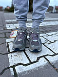 Кросівки зимові чоловічі New Balance 2002R Grey Gore-Tex сірі на хутрі низькі теплі, фото 6