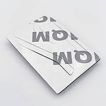 Емблема шильдік стікер NEW R-line VW (Фольцваген) - Хром 3.9x2.4 cm, фото 4