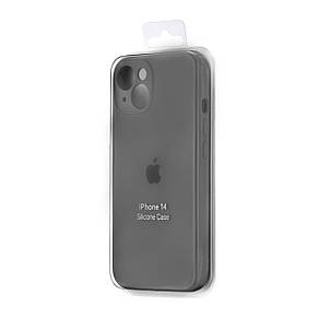 Чохол Silicone Case Square Protected Camera iPhone 14 Pro Dark Gray (12), фото 3