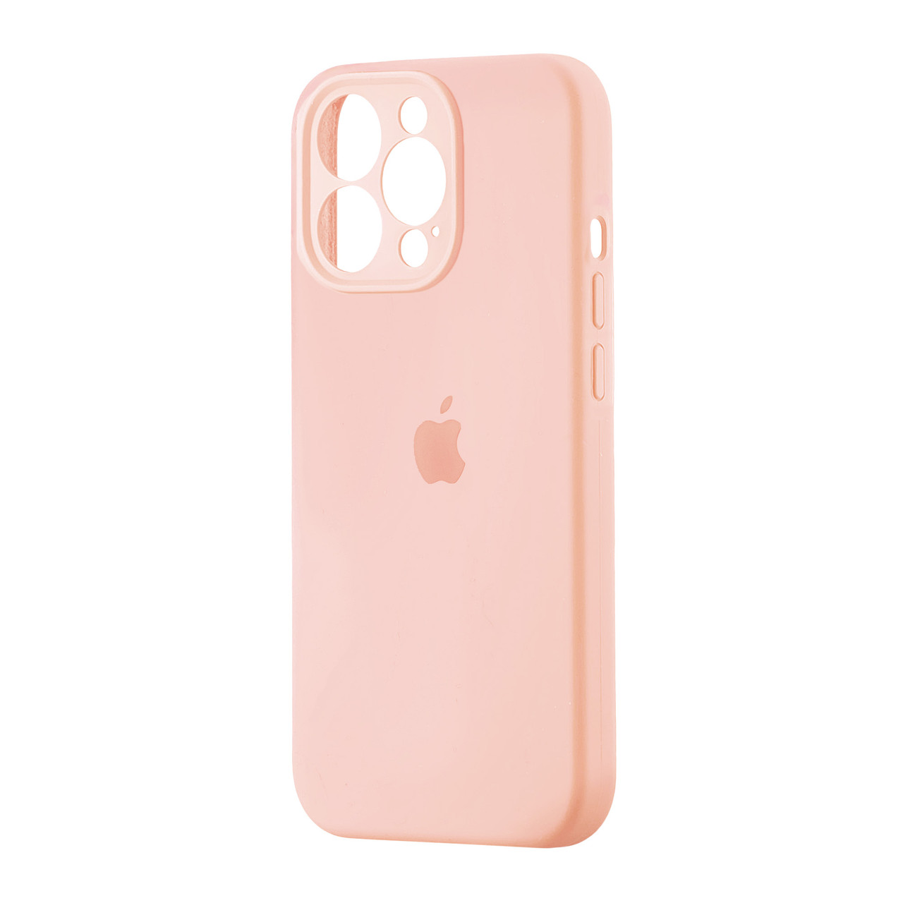 Чохол Silicone Case Square Protected Camera iPhone 14 Pro Grapefruit (37)