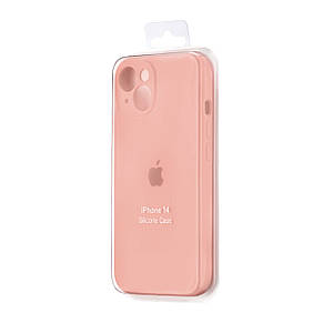 Чохол Silicone Case Square Protected Camera iPhone 14 Pro Grapefruit (37), фото 3