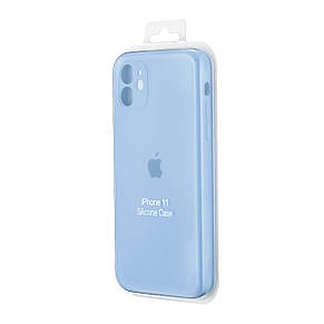 Чохол Silicone Case Square iPhone 11 Lilac Purple ( 5 ), фото 3