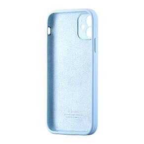 Чохол Silicone Case Square iPhone 11 Lilac Purple ( 5 ), фото 4