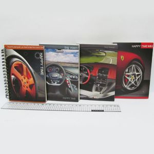 Блокнот на спіралі (A6) ZY-50K-1031A (HD-2416S/50КН) тверда обкладинка, фото 1