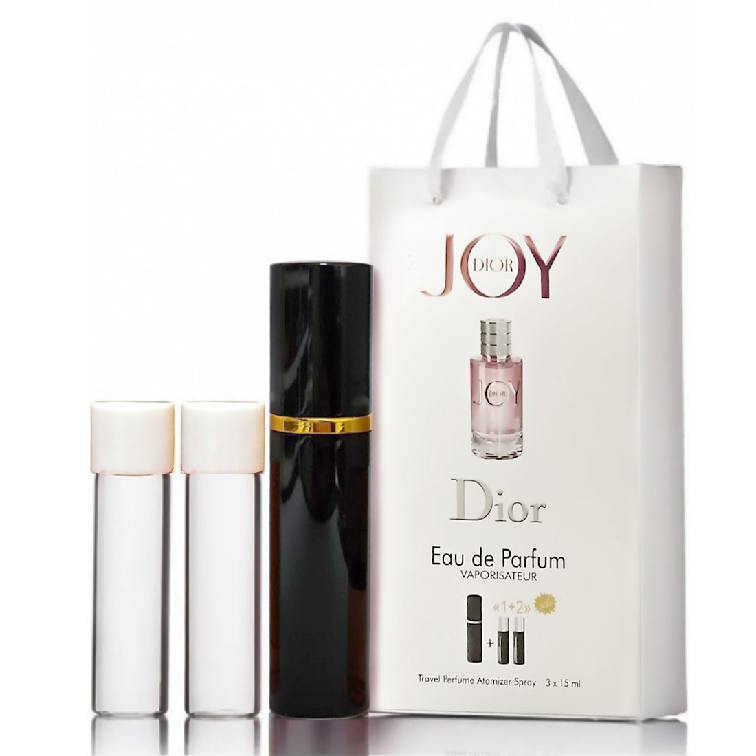 Мініпарфуми з феромонами жіночі Dior Joy by Dior 3х15 мл