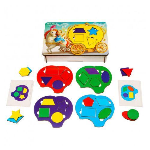 Сортер- пазл "Фея в кареті", фото 1