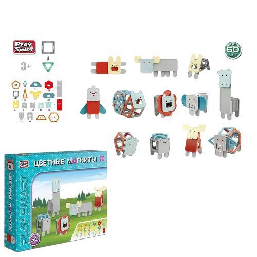 Конструктор магнітний "Play Smart" (тварини), фото 1