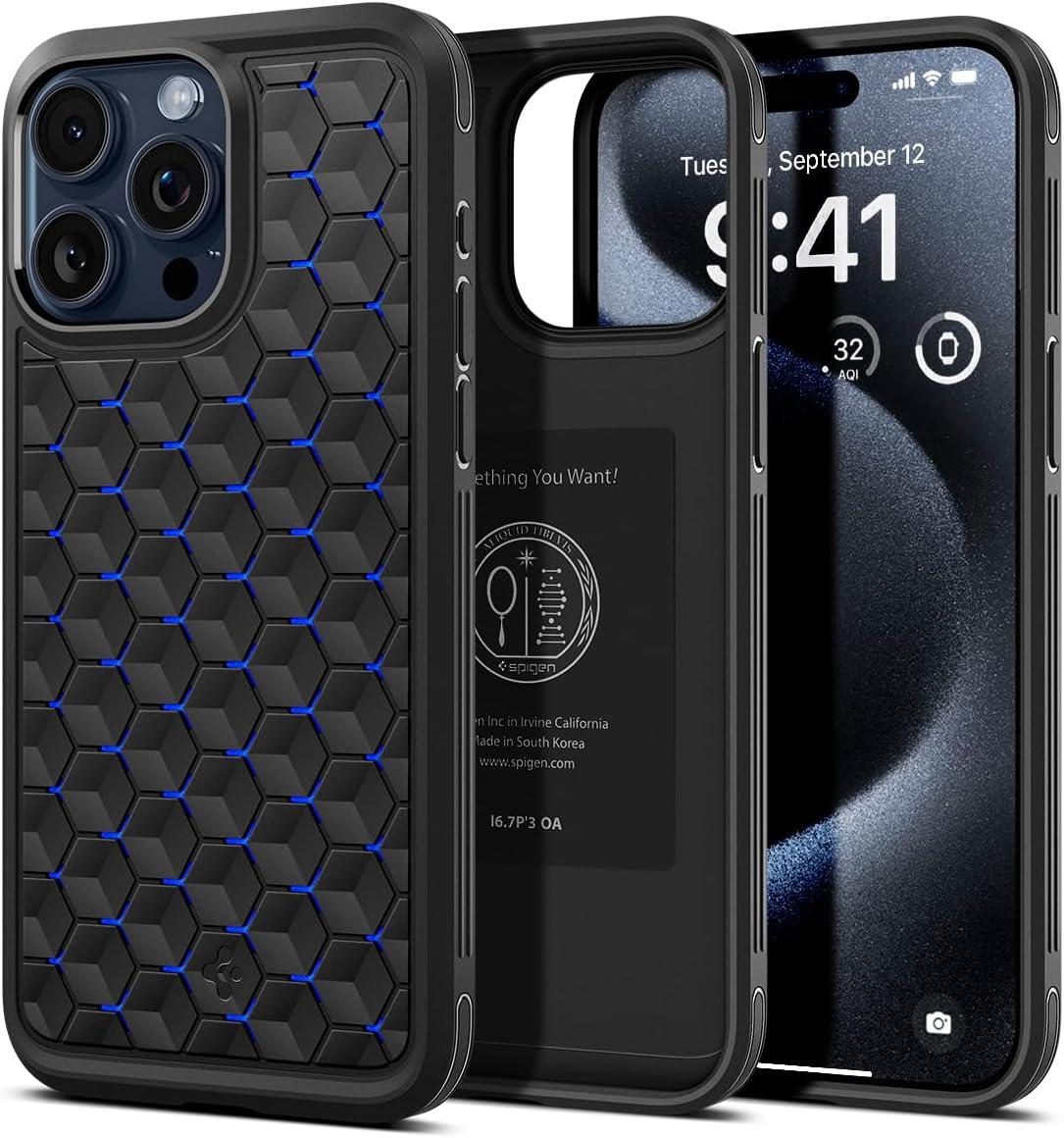 Чохол Spigen Cryo Armor Cryo Blue для iPhone 15 Pro Max ACS06603