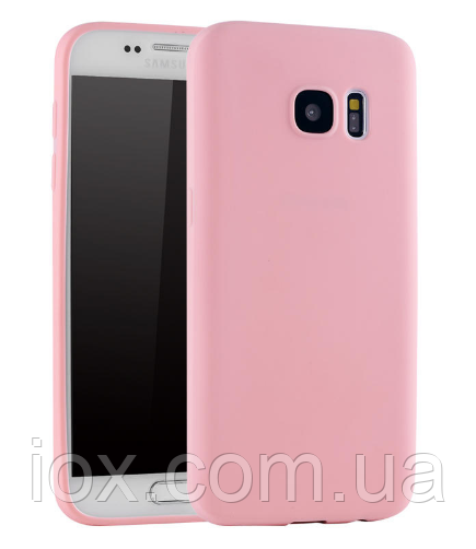 Ультратонкий пурпурний силіконовий чохол для Samsung Galaxy S7