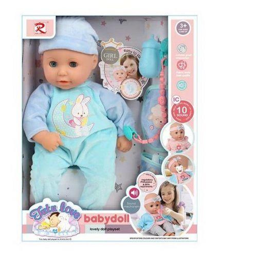 Пупс "Tutu Doll" з аксесуарами (блакитний)