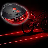 Фонарик велосипедный с крепежем BL-118 BIKE LIGHT+LASER BF