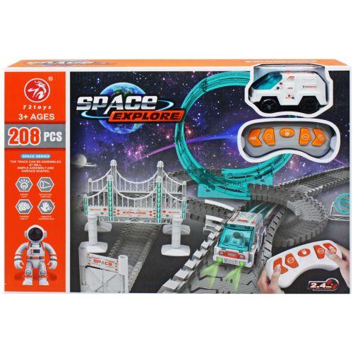 Трек з машинкою на р/к "Космічні пригоди" (208 дет), фото 1