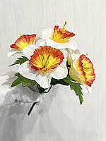 Штучний букет нарцисів (20 см), фото 2