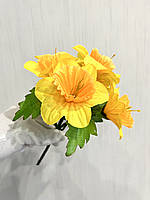 Штучний букет нарцисів (20 см), фото 6