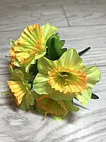 Штучний букет нарцисів (20 см), фото 3