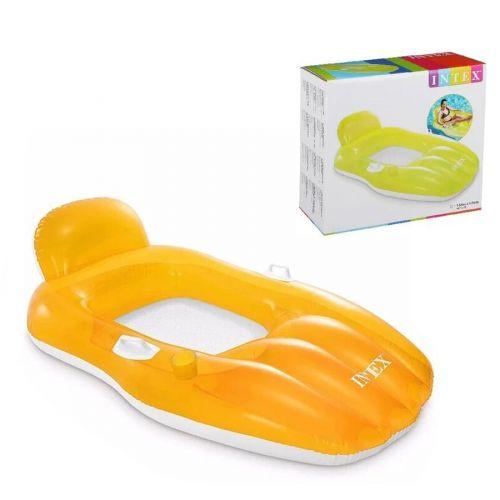 Надувний шезлонг "Chillʼn Float", 163х104 см, фото 1