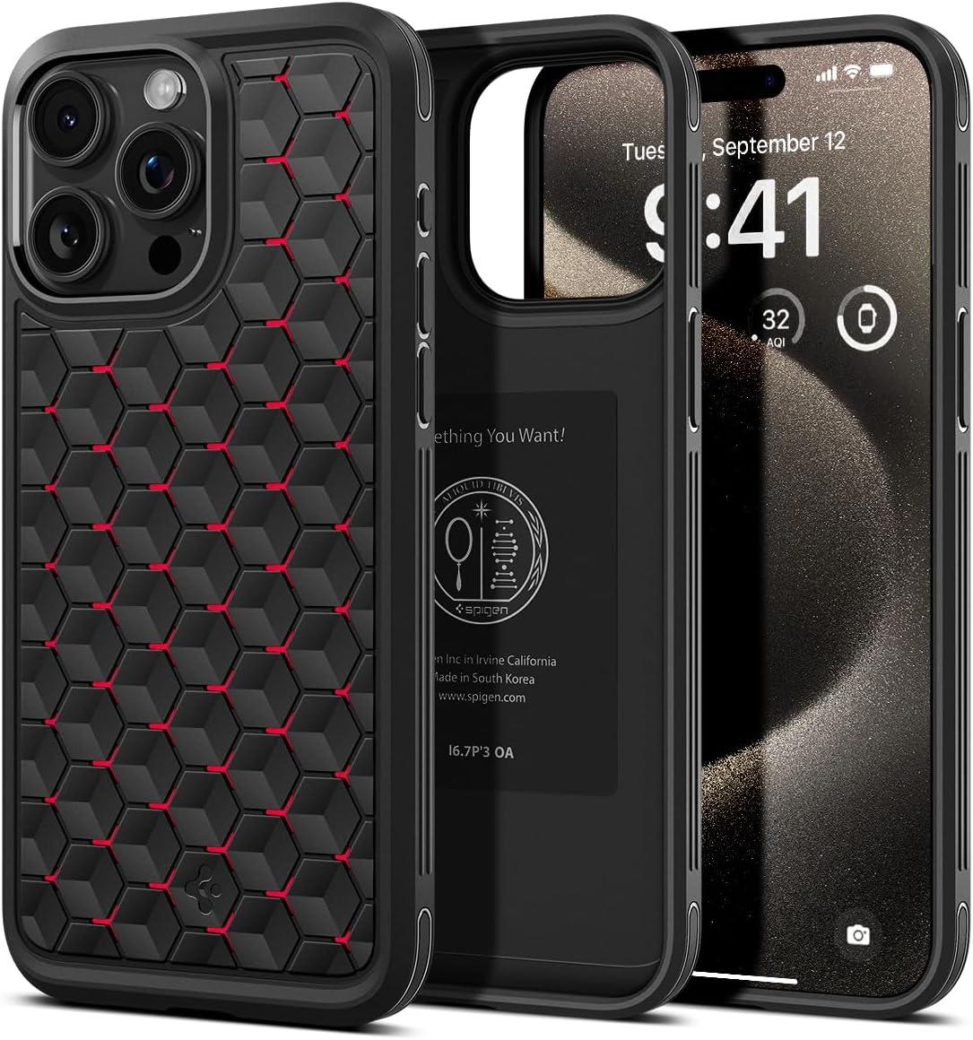 Чохол Spigen Cryo Armor Cryo Red для iPhone 15 Pro Max ACS06603