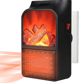 Портативний нагрівач з пультом Flame Heater (500 Вт) Економний BF