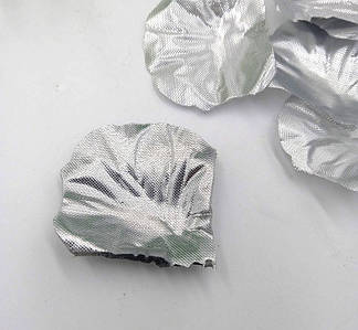 Штучні Пелюстки Троянди / Упаковка ≈ 95 шт / 4*4,5 см / Срібний