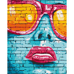 КАРТИНА ЗА НОМЕРАМИ "STREET ART GIRL" 10248-AC 40Х50 СМ