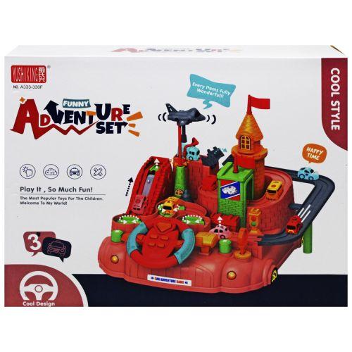 Трек з перешкодами "Adventure Set" (рожевий), фото 1