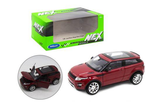 Машинка металева "Range Rover", бордова, фото 1