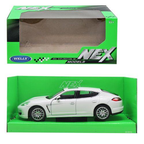 Машина метал Porsche Panamera S 1:24 біла