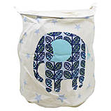Кошик для іграшок і білизни "Слон" (45х50 см), фото 2