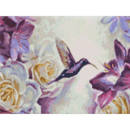 Алмазна мозаїка "Магнолія та колір яблуні", фото 1