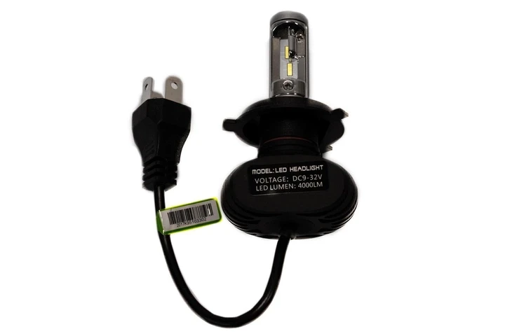 Комплект LED ламп HeadLight S1 H4 6000K 4000lm з радіатором
