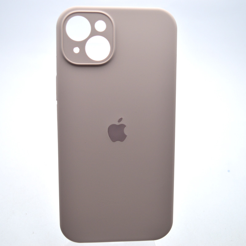 Силіконовий чохол накладка Silicon Case Full Camera для iPhone 15 Plus Lavender Violet, фото 1