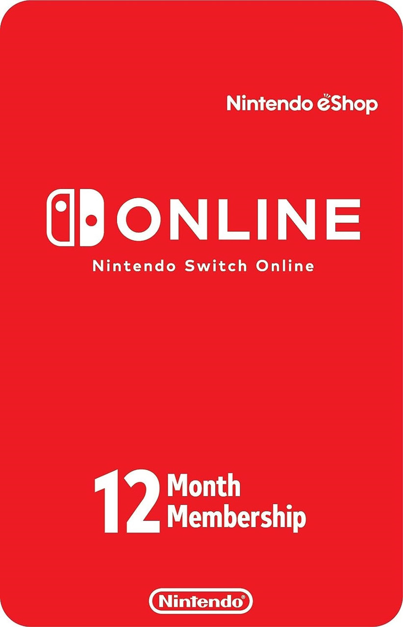 Підписка Nintendo Switch Online, 12 місяців Індивідуальна Individual Membership США USA US (Код)