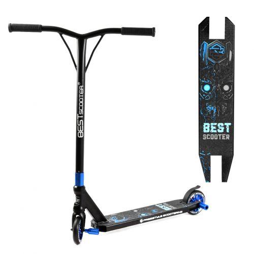 Самокат трюковий "Best Scooter", синій