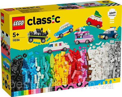 Lego Classic Конструктор Творчі транспортні засоби 11036