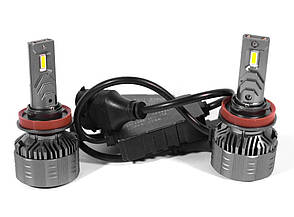 Світлодіодні LED лед лампи TBS TF3 MAX цоколь Н11 (H8, H9, H16), світло 6000К, 130Вт, з CANBUS, фото 1