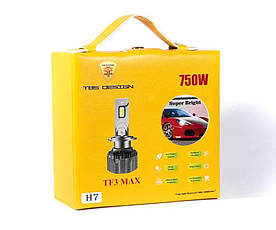 Світлодіодні LED лед лампи TBS TF3 MAX цоколь H7, світло 6000К, 130Вт, з CANBUS, фото 5