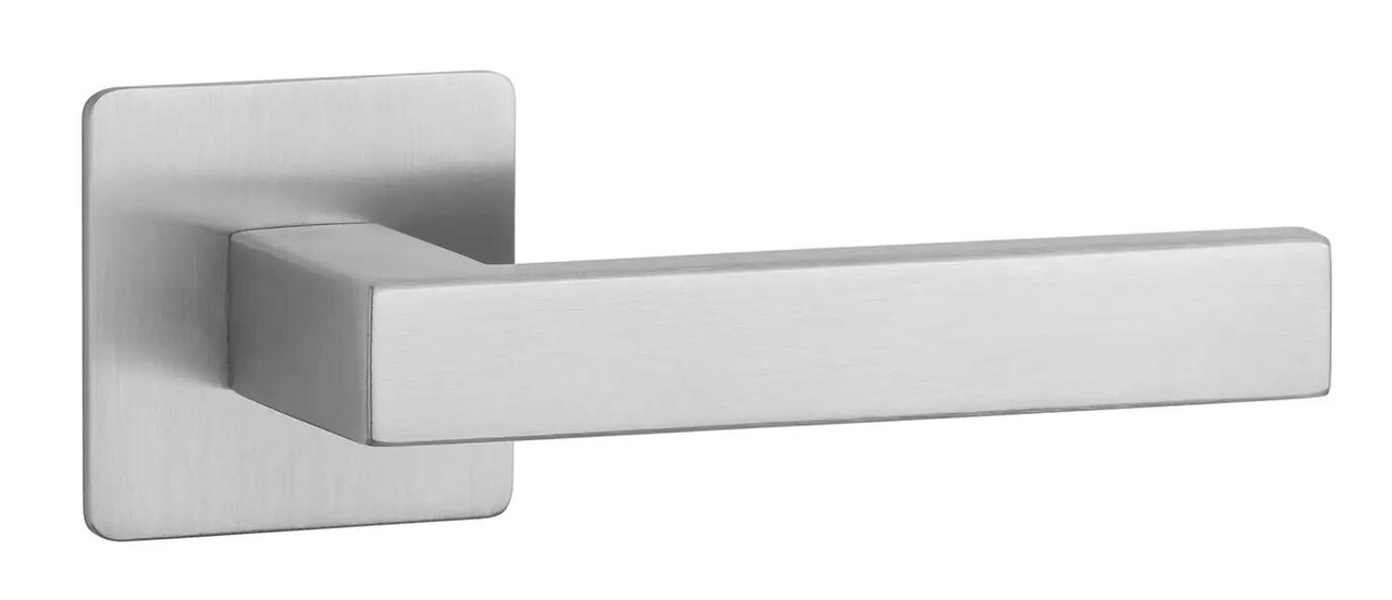 Ручка на розетці Sterk 1760 Q 3 мм неіржавка сталь (Польща)