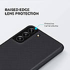 Чохол Pitaka Air Case MagEz case Black / Grey для Samsung S21 Plus SM-G996, фото 7