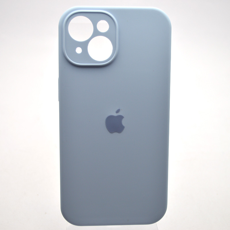Силіконовий чохол накладка Silicon Case Full Camera для iPhone 15 Plus Lilac Purple, фото 1