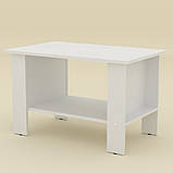 Прямокутний журнальний стіл Мадрид-3 Вільха (80х50х50 см), фото 3