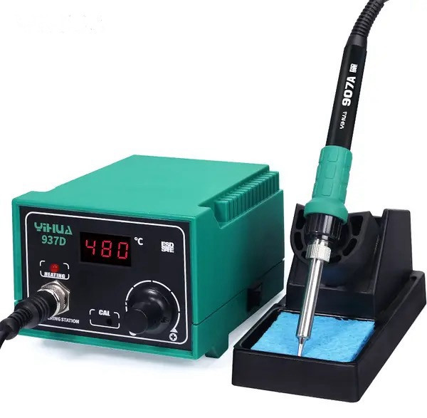 Паяльна станція YIHUA 937D, з дисплеєм, фото 1