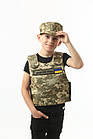 Бронежилет дитячий ігровий  Збройні Сили України з кепкою-мазепинкою на 5-7 років, та іграшка Квадрокоптер, фото 5