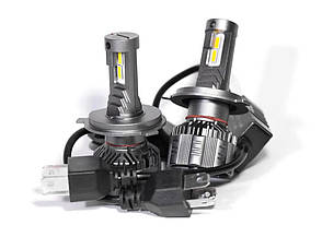 Світлодіодні LED лед лампи TBS TF3 MAX цоколь H4, світло 6000К, 130Вт, з CANBUS, фото 1