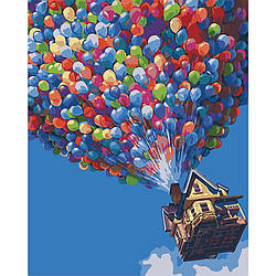 КАРТИНА ЗА НОМЕРАМИ "ВПЕРЕД ЗА МРІЄЮ" 10504-AC 40Х50 СМ