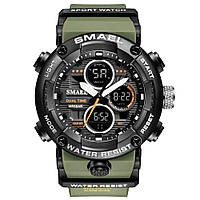 Часы наручные Smael 8038 Original (Army Green) | Мужские наручные часы