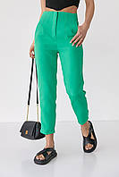 Классические брюки со стрелками PERRY - зеленый цвет, S