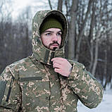 Куртка-бушлат статутна піксель ЗСУ (плащівка), фото 4
