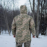 Куртка-бушлат статутна піксель ЗСУ (плащівка), фото 3