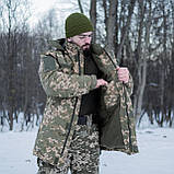 Куртка-бушлат статутна піксель ЗСУ (плащівка), фото 8